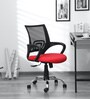 Grand Ergonomic Chair in Red & Black Colour Colour
