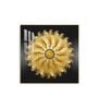 Grand Floral Glass Finish Square Wall Art
