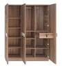 Grande 3 Door Wardrobe in Seasons Dark Finish
