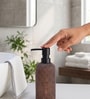 Brown Grande Bathroom Soap Dispenser