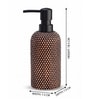 Brown Grande Bathroom Soap Dispenser