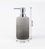 Black Grey Grande Premium Liquid Soap Dispenser