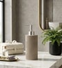 Beige Grande Refillable Liquid Dispenser