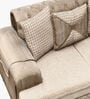 GrandLuxe Fabric Two Seater Sofa in Beige Colour