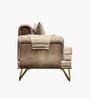 GrandLuxe Fabric Two Seater Sofa in Beige Colour