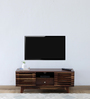 Grane Sheesham Wood Tv Unit In Scratch Resistant Provincial Teak Finish