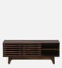 Grane Sheesham Wood Tv Unit In Scratch Resistant Provincial Teak Finish