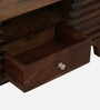 Grane Sheesham Wood Tv Unit In Scratch Resistant Provincial Teak Finish