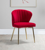 Grant Lounge Chair in Red Colour