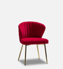 Grant Lounge Chair in Red Colour