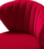 Grant Lounge Chair in Red Colour