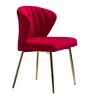 Grant Lounge Chair in Red Colour
