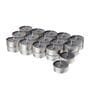 Grape Aroma Black Metal (Pack Of 50) Tea Light Candles