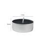 Grape Aroma Black Metal (Pack Of 50) Tea Light Candles