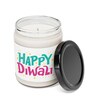 Grape Scented Diwali Festive Gifting Glass Jar Candle