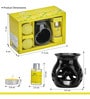 Grass Ceramic Burner Gift Set (Yellow)