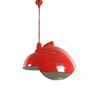 Red Metal Hanging Light