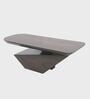 Gravity Centre Table In Dark Walnut Finish