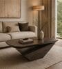 Gravity Centre Table In Dark Walnut Finish