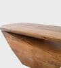Gravity Centre Table In Honey Gold Finish