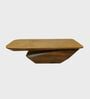 Gravity Centre Table In Honey Gold Finish