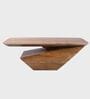Gravity Centre Table In Honey Gold Finish
