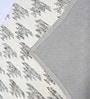 Grey Charcoal Geometric Wool And Cotton 5 X 8 Ft Hand Tufted Carpet