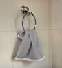Grey Cotton Solid 500 GSM 4 Pcs Towels