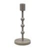 Gray Aluminium Candle Holder