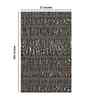 Gray and Brown Striped Texture Wallpaper and Yellow Airport Navigation Signage Pack