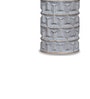 Gray Contemporary Modern Tall Silhouette Ceramic Cylindrical Shaped Vase