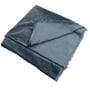 Grey Velvet Solid 62X54 Inches Throw
