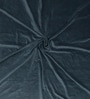 Grey Velvet Solid 62X54 Inches Throw