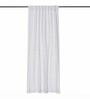 Gray Cotton Solid 5ft Blackout Rod Pocket Window Curtain (1 Pc)