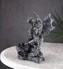 Grey Dragon Figurine