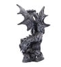 Grey Dragon Figurine