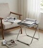 Gray GlacierTray Grey Colour Side Table