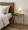 Gray GlacierTray Grey Colour Side Table