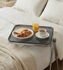 Gray GlacierTray Grey Colour Side Table