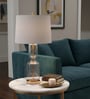 Gray Glass Celeste Luxe Glass Lamp