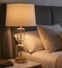 Gray Glass Celeste Luxe Glass Lamp