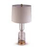 Gray Glass Celeste Luxe Glass Lamp