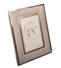 Gray Leather Opulent Aura Wall And Tabletop Photo Frame 4X6Inches