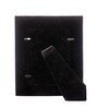 Gray Leather Opulent Aura Wall And Tabletop Photo Frame 5X7Inches