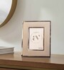 Gray Leather Opulent Aura Wall And Tabletop Photo Frame 5X7Inches