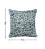 Grey Polyester Abstract 16x16 inches Cushion Covers Set of 2