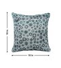 Grey Polyester Abstract 18x18 inches Cushion Covers Set of 5