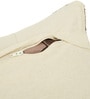 Grey Polyester Floral 16x16 inches Cushion Covers Set of 3