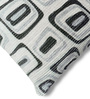 Grey Polyester Geometric 16x16 inches Cushion Covers Set of 2