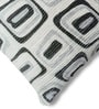 Grey Polyester Geometric 20x20 inches Cushion Covers Set of 5